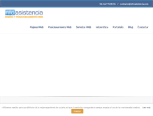 Tablet Screenshot of infoasistencia.com